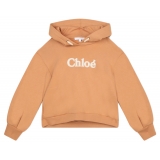 Chloé - Felpa con Cappuccio per Bambini - Chloé Exclusive Luxury Collection