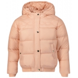 Chloé - Kids Washed Pink Quilted Jacket - Chloé Exclusive Luxury Collection