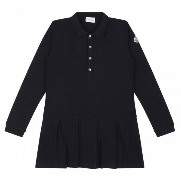 Moncler - Enfant Dark Blue Dress - Moncler Exclusive Luxury Collection