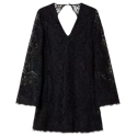 Twinset - Macramé Lace Short Dress - Black - Dresses - Made in Italy - Luxury Exclusive Collection