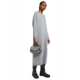 Ottod'Ame - Cashmere Blend Long Dress - Grey - Dresses - Luxury Exclusive Collection