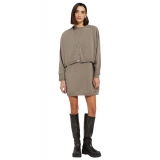 Ottod'Ame - Cashmere Blend Short Dress - Beige - Dresses - Luxury Exclusive Collection