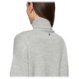 Dondup - Wool Turtleneck Sweater - Grey - Knitwear - Luxury Exclusive Collection