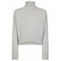 Dondup - Wool Turtleneck Sweater - Grey - Knitwear - Luxury Exclusive Collection