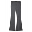 Dondup - Flannel Chino Bootcut Trousers - Grey - Trousers - Luxury Exclusive Collection