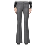 Dondup - Flannel Chino Bootcut Trousers - Grey - Trousers - Luxury Exclusive Collection