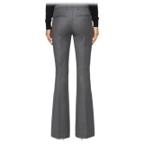 Dondup - Flannel Chino Bootcut Trousers - Grey - Trousers - Luxury Exclusive Collection