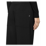 Dondup - Pantalone Jogger con Elastici sul Fondo - Nero - Pantalone - Luxury Exclusive Collection