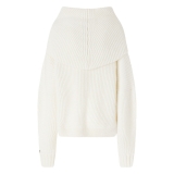 Pinko - Mohair Sweater with Wide Neck - White - Sweater - Made in Italy - Luxury Exclusive Collection