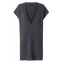 Pinko - Wool Cashmere Blend Long Vest - Grey - Sweater - Made in Italy - Luxury Exclusive Collection