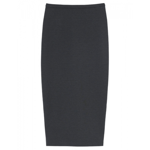 Pinko - Long Skirt in Technical Fabric - Anthracite Grey - Skirt - Made in Italy - Luxury Exclusive Collection