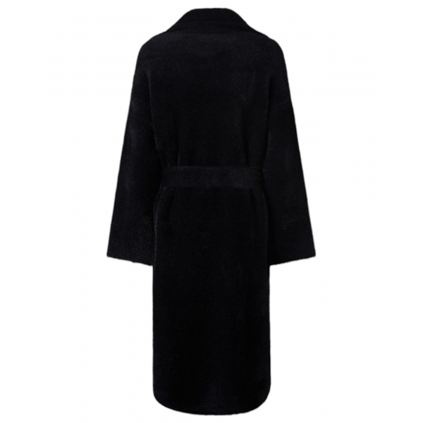 Pinko - Cappotto Lungo in Faux Fur Corto - Nero - Giacche - Made in Italy - Luxury Exclusive Collection