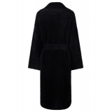 Pinko - Cappotto Lungo in Faux Fur Corto - Nero - Giacche - Made in Italy - Luxury Exclusive Collection