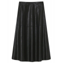 Pinko - Faux Leather Midi Skirt - Black - Skirt - Made in Italy - Luxury Exclusive Collection