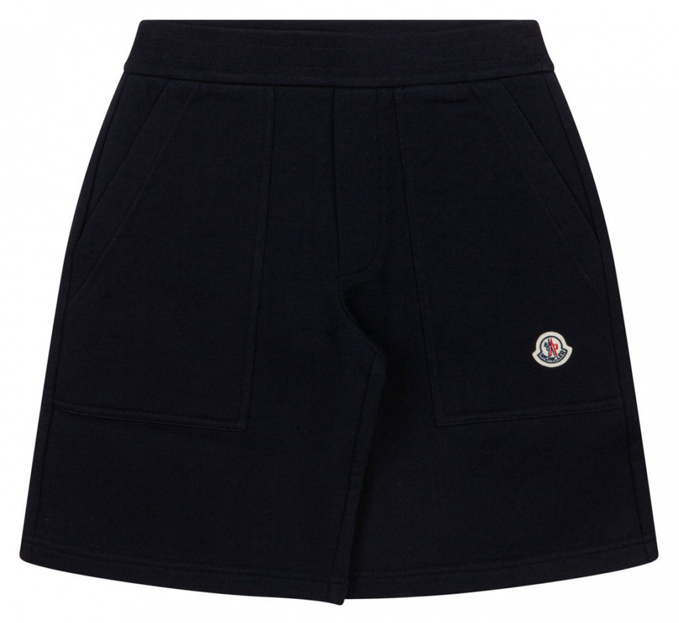 Moncler - Black Logo Patch Shorts - Moncler Exclusive Luxury