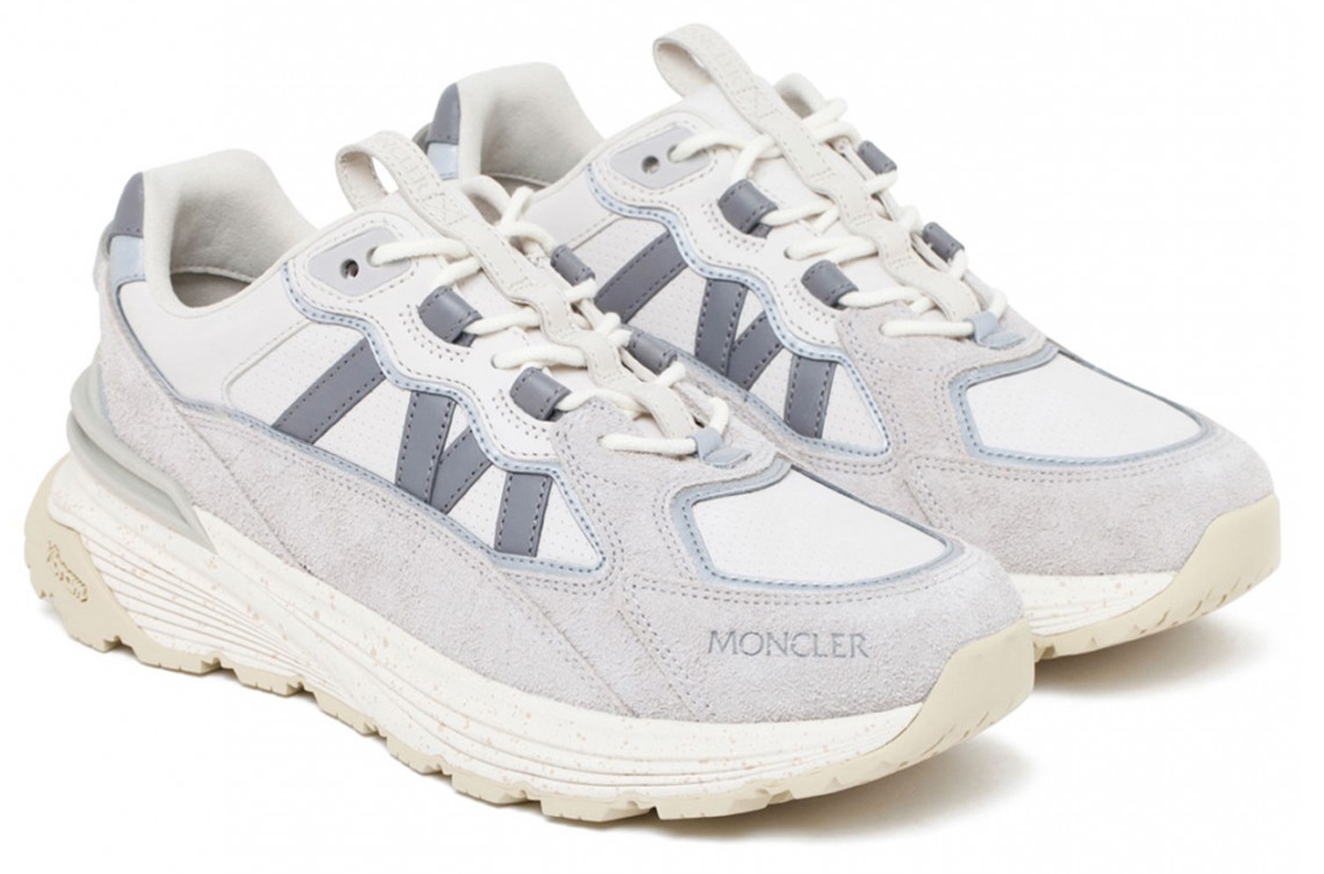 Moncler - Lite White Runner Low Top Sneakers - Moncler