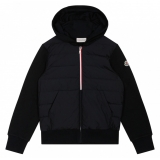 Moncler - Cardigan Blu Scuro Leggermente Imbottito - Moncler Exclusive Luxury Collection