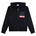 Moncler - Navy Blue Zip Up Cardigan - Moncler Exclusive Luxury Collection