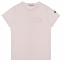 Moncler - Stretch Jersey Pink T-Shirt - Moncler Exclusive Luxury Collection