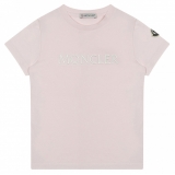 Moncler - Stretch Jersey Pink T-Shirt - Moncler Exclusive Luxury Collection