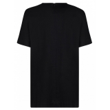 Moncler - Black Cotton Jersey Logo T-Shirt - Moncler Exclusive Luxury Collection