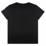 Moncler - Black Logo Print T-Shirt - Moncler Exclusive Luxury Collection