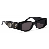 Palm Angels - Angel Sunglasses - Black Dark Grey - Palm Angels Eyewear