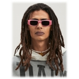 Palm Angels - Angel Sunglasses - Pink Dark Grey - Palm Angels Eyewear