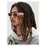 Palm Angels - Angel Sunglasses - Pink Dark Grey - Palm Angels Eyewear