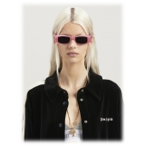 Palm Angels - Angel Sunglasses - Pink Dark Grey - Palm Angels Eyewear