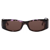 Palm Angels - Angel Sunglasses - Havana Purple Brown - Palm Angels Eyewear