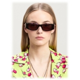 Palm Angels - Angel Sunglasses - Havana Purple Brown - Palm Angels Eyewear