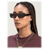 Palm Angels - Arvin Sunglasses - Black Dark Grey - Palm Angels Eyewear