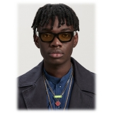 Palm Angels - Bodie Sunglasses - Black Yellow - Palm Angels Eyewear