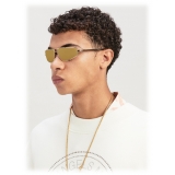 Palm Angels - Clavey Sunglasses - Gold - Palm Angels Eyewear