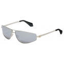 Palm Angels - Clavey Sunglasses - Silver - Palm Angels Eyewear