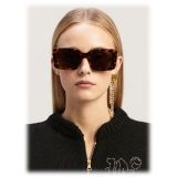 Palm Angels - Dorris Sunglasses - Havana Brown - Palm Angels Eyewear