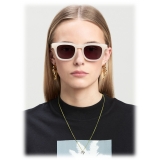 Palm Angels - Echo Sunglasses - Camel Green - Palm Angels Eyewear