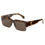 Palm Angels - Drain Sunglasses - Havana Brown - Palm Angels Eyewear