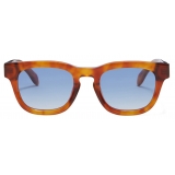 Palm Angels - Echo Sunglasses - Havana Light Gradient Blue - Palm Angels Eyewear