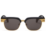 Palm Angels - Fortuna Sunglasses - Black Dark Grey - Palm Angels Eyewear