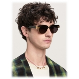 Palm Angels - Fortuna Sunglasses - Black Dark Grey - Palm Angels Eyewear