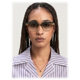 Palm Angels - Fortuna Sunglasses - Green Gradient Green - Palm Angels Eyewear