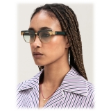 Palm Angels - Fortuna Sunglasses - Green Gradient Green - Palm Angels Eyewear