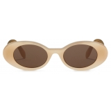 Palm Angels - Gilroy Sunglasses - Sand Brown - Palm Angels Eyewear