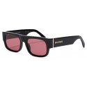 Palm Angels - Midway Sunglasses - Black Peach Orange - Palm Angels Eyewear