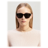 Palm Angels - Monterey Sunglasses - Black Dark Grey - Palm Angels Eyewear