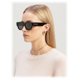 Palm Angels - Monterey Sunglasses - Black Dark Grey - Palm Angels Eyewear