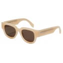 Palm Angels - Monterey Sunglasses - Sand Brown - Palm Angels Eyewear