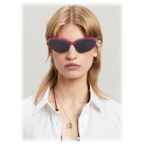 Palm Angels - Palmdale Sunglasses - Pink Dark Grey - Palm Angels Eyewear